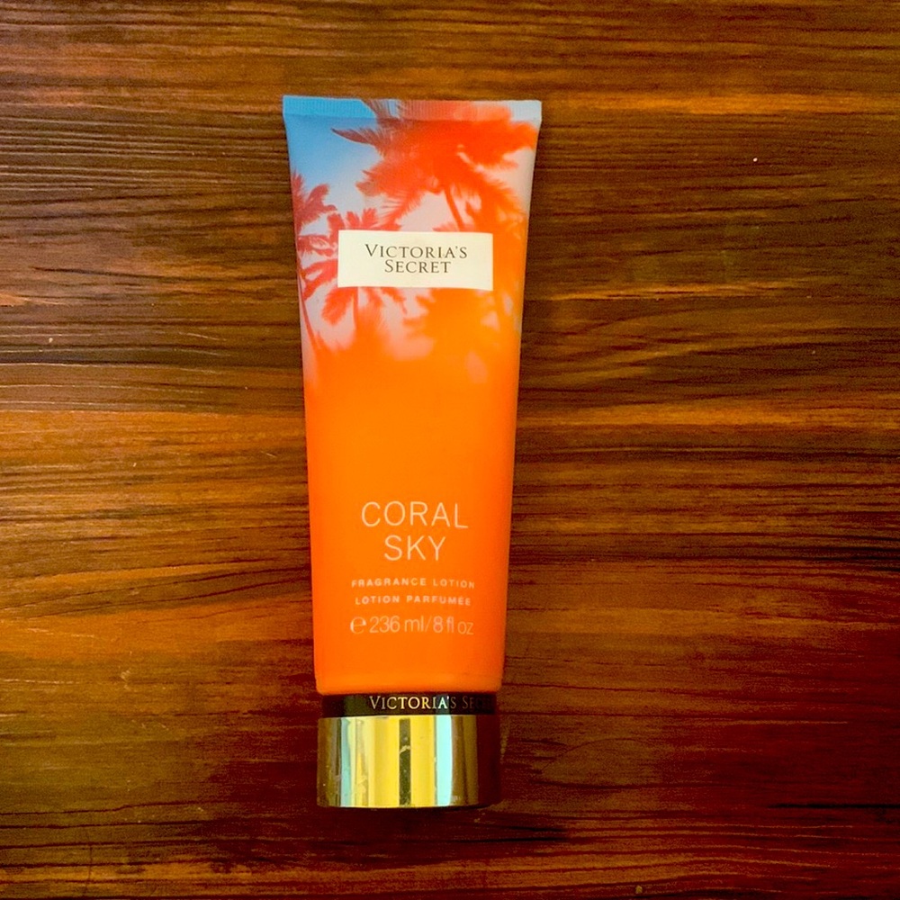 Victoria’s Secret coral Sky Fragrance Lotion
